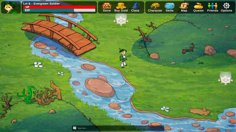 Fourfold Online gameplay screenshot 1
