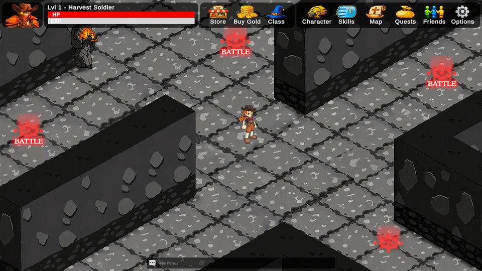 Fourfold Online gameplay screenshot 3